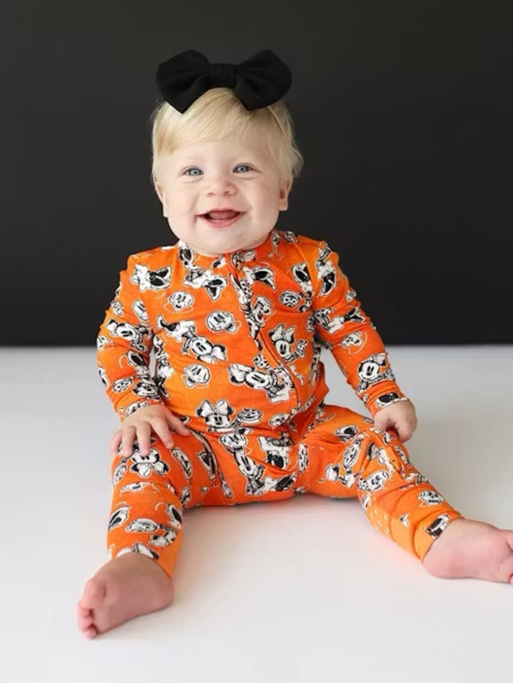 Posh Peanut Mickey Mouse halloween sleeper 6-9 months